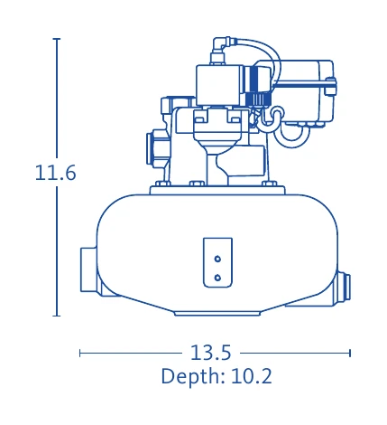 BEKOMAT 6 E EX — dessin technique coté