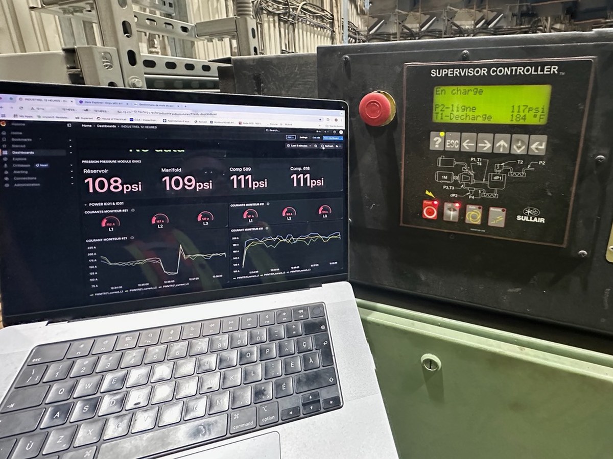 Mesure validée en direct
