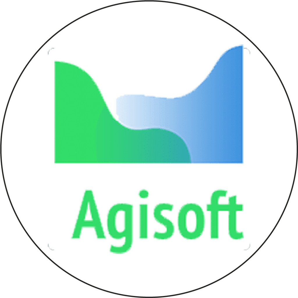 Logo Agisoft round, logiciel de modelisation 3D